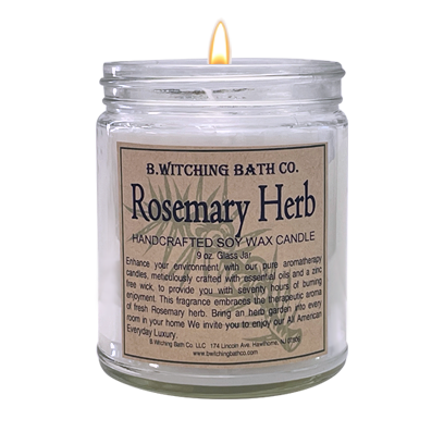 Rosemary Herb Soy Wax Candles 9oz