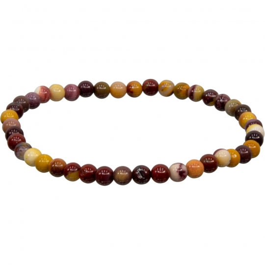 Mookaite Jasper Stretch Bracelet - 4mm