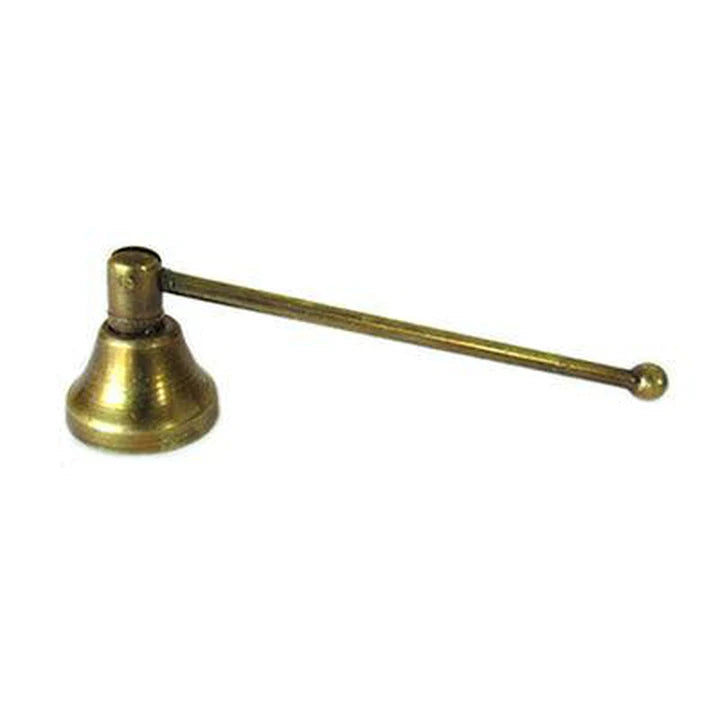 Antique Honey Gold Finish Swivel Metal Candle Snuffer - 5"L
