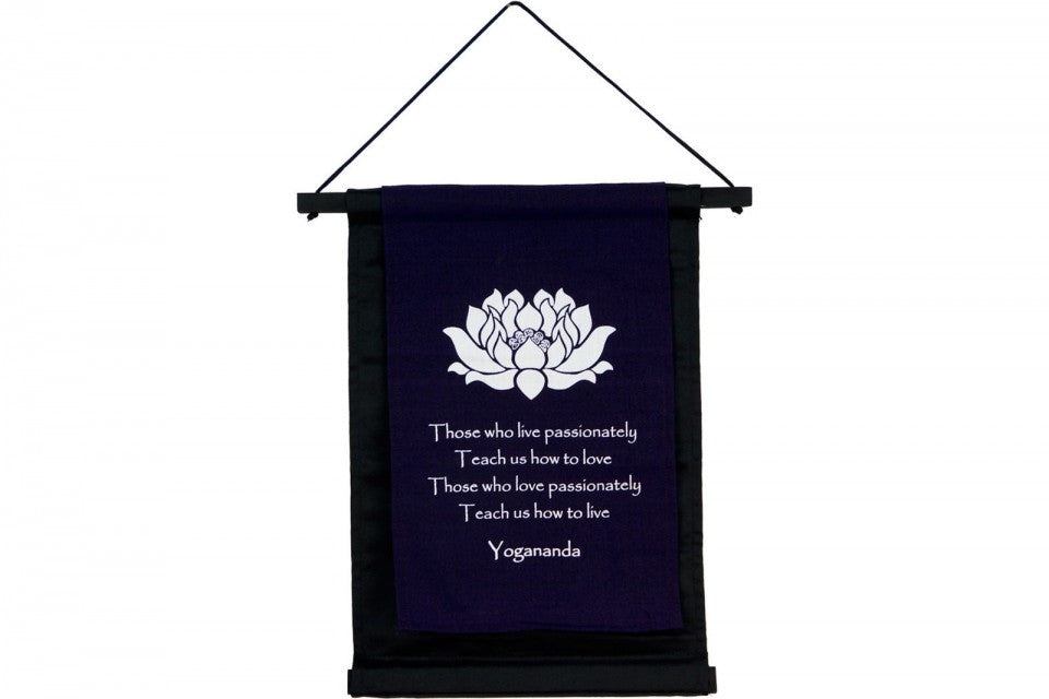 Yogananda Banner - Cast a Stone