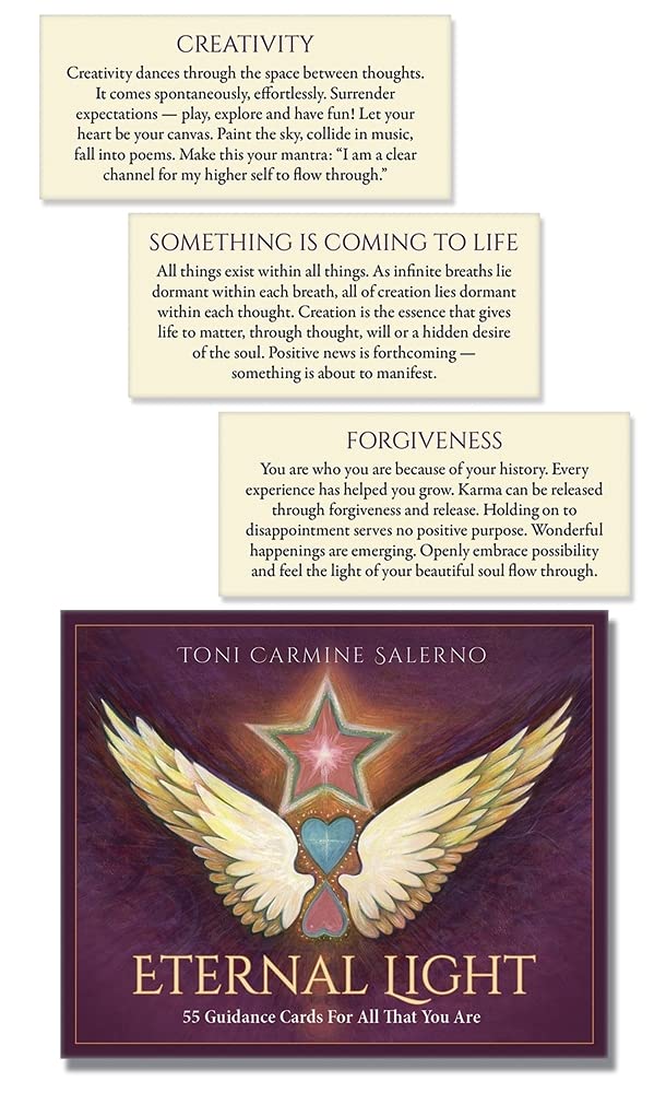 Eternal Light Guidance Deck by Toni Carmine Salerno