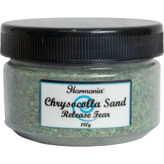 Chrysocolla Gemstone Sand Jar 180 gr