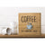 Coffee Survival Juice, 12x12 Wood Wall Décor
