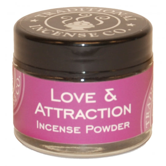 Love & Attraction Incense Powder 20 gr Jar