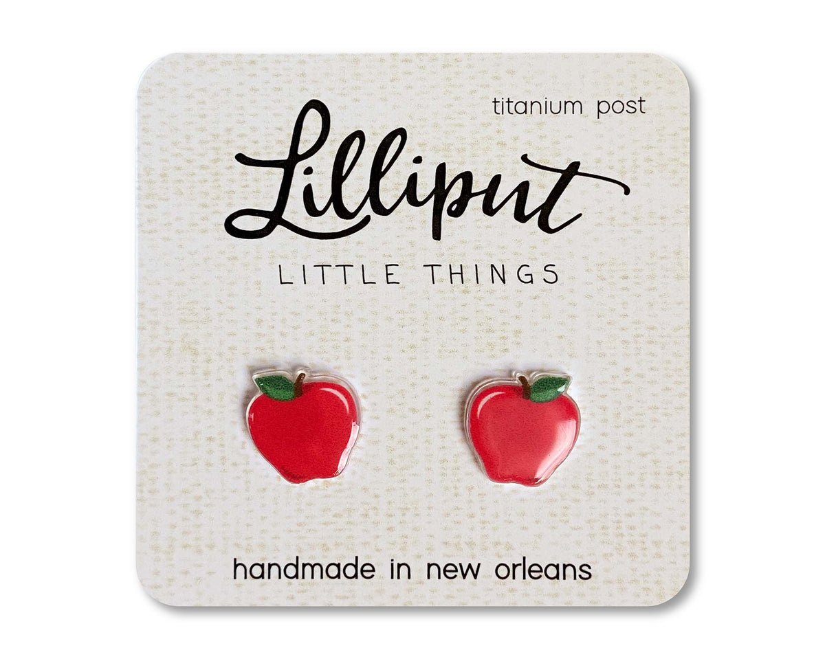 Apple Earrings