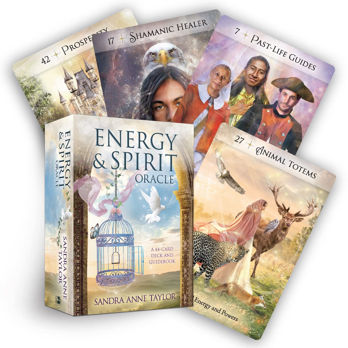 Energy &amp; Spirit Oracle: A 44-Card Deck and Guidebook