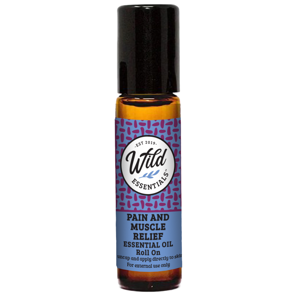 Pain &amp; Muscle Relief Essential Oil Roll On - 10ml