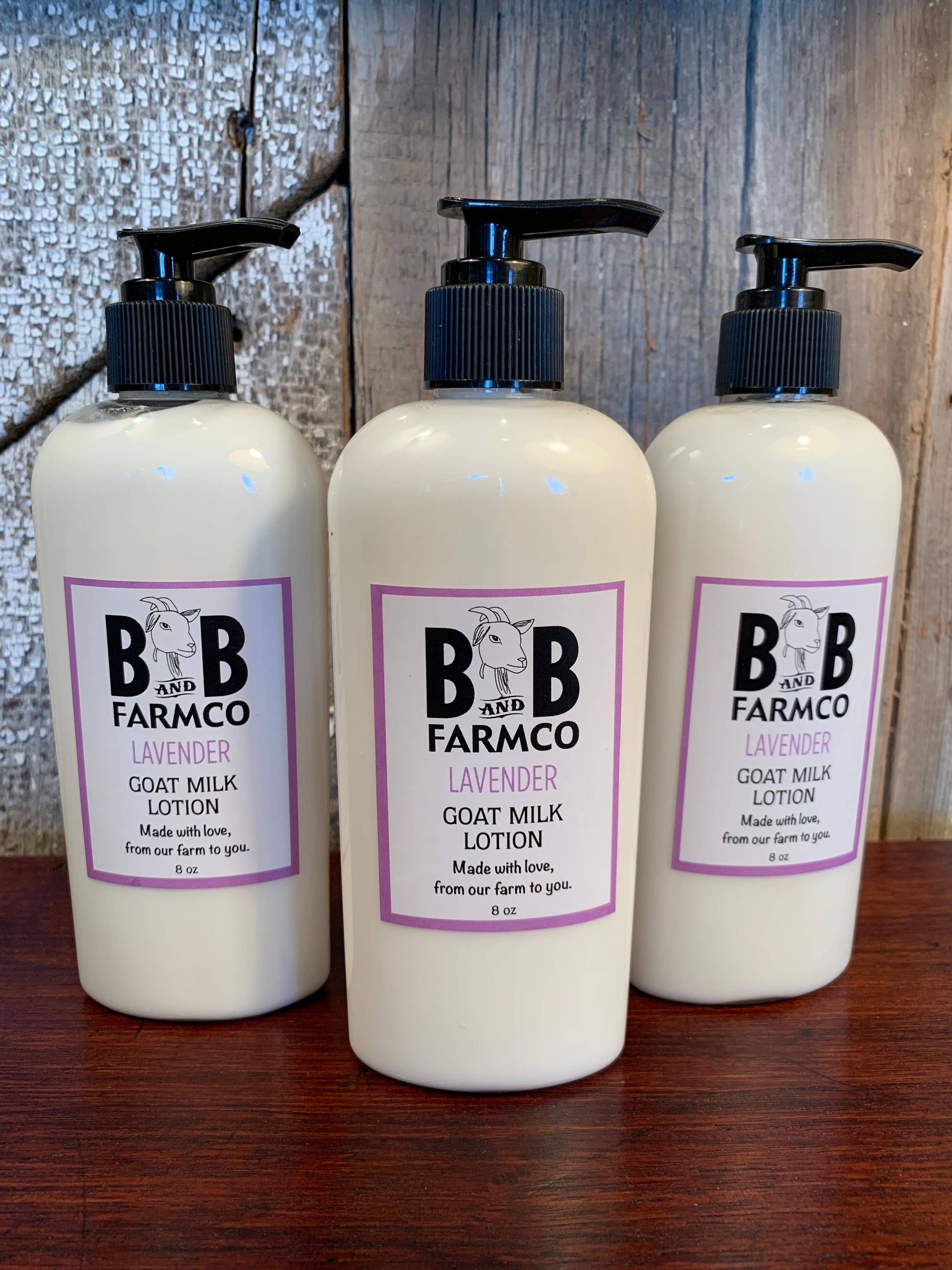 Lavender Goat Milk Lotion - 8 oz.