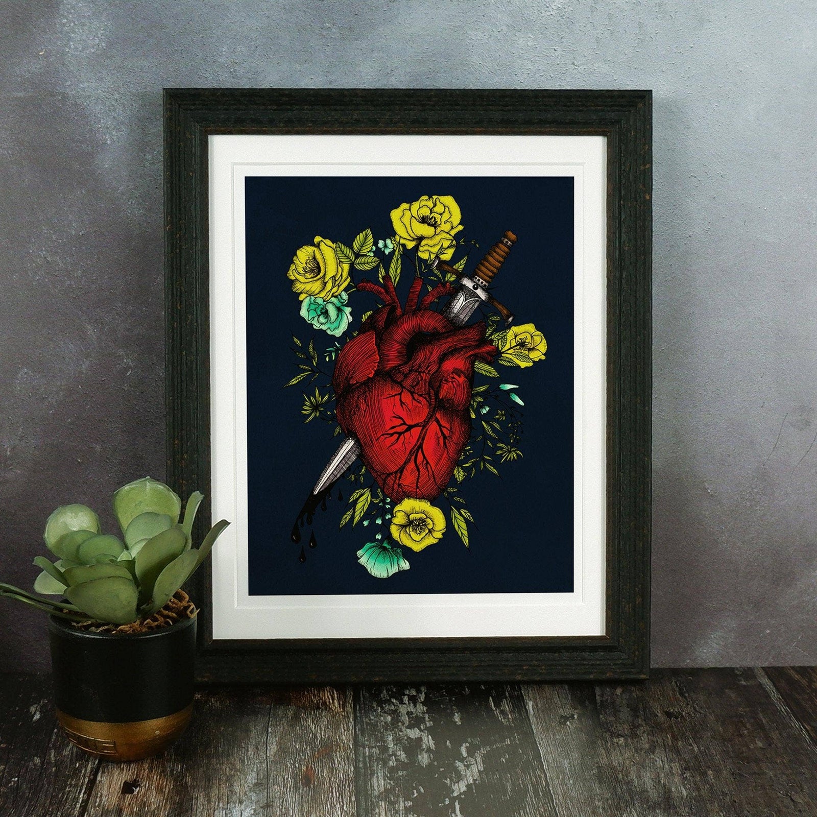 Bleeding Heart - Giclée Art Print