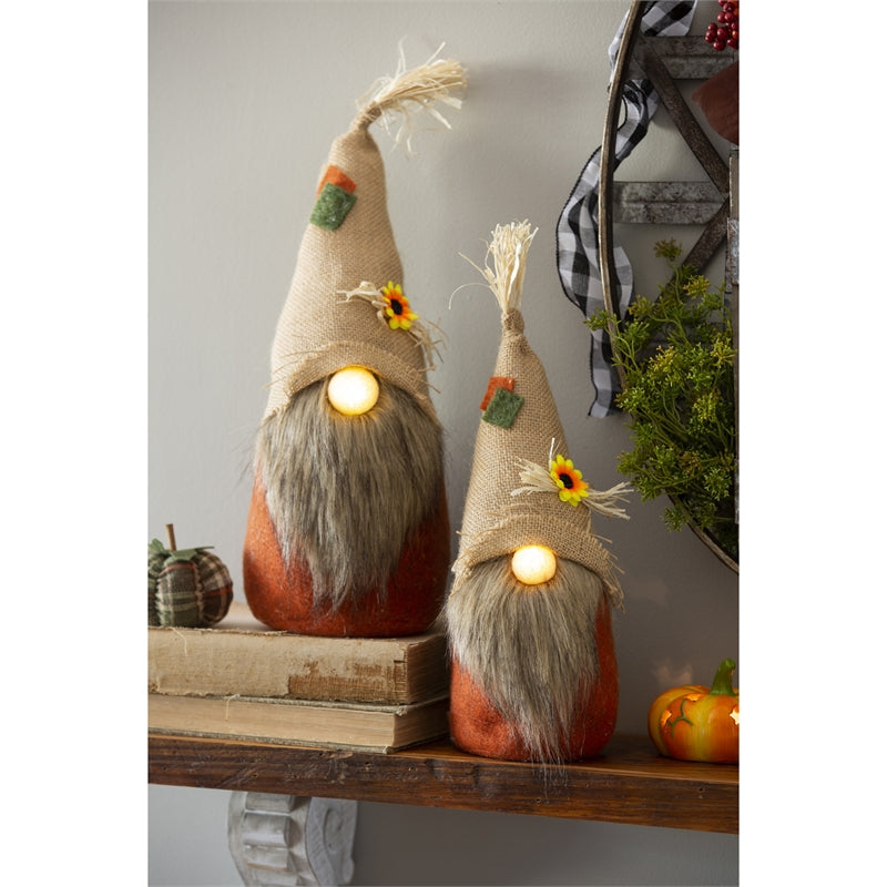 LED Plush Gnomes, Set of 2