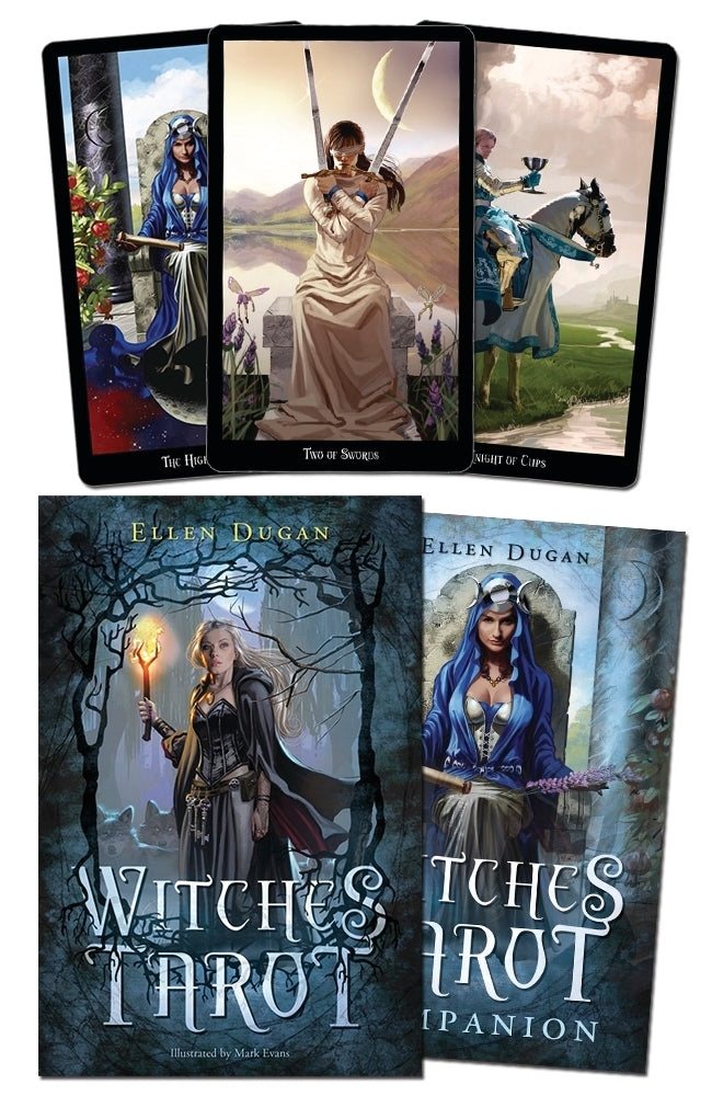 Witches Tarot by Ellen Dugan - Cast a Stone