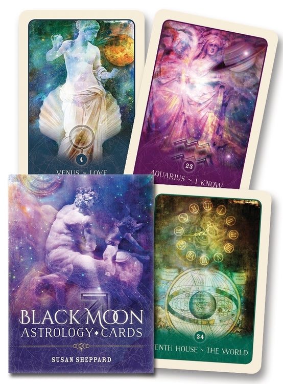 Black Moon Astrology Cards by Susan Sheppard