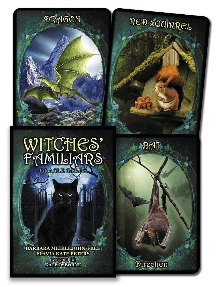 Witches' Familiars Oracle Card Deck