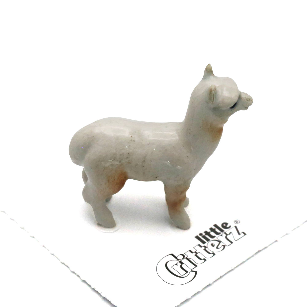 Huacaya Alpaca Porcelain Miniature