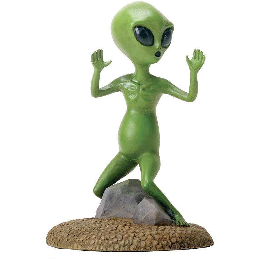 UFO Alien Caught In The Act Figurine