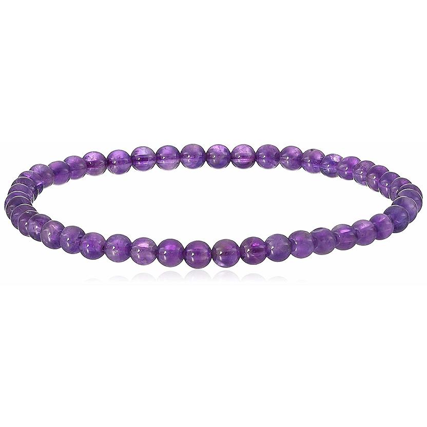 Cast a Stone: Amethyst is a calming stone that is beneficial for those experiencing stress.  It is a stone that provides tranquility, balance, and peace. Amethyst activates strong healing powers and strengthens the immune system.  It is a serenity stone that can be used to dispel fear and anxiety, bringing the wearer emotional stability and strength.  Amethyst can also be very helpful for those with addictive issues.