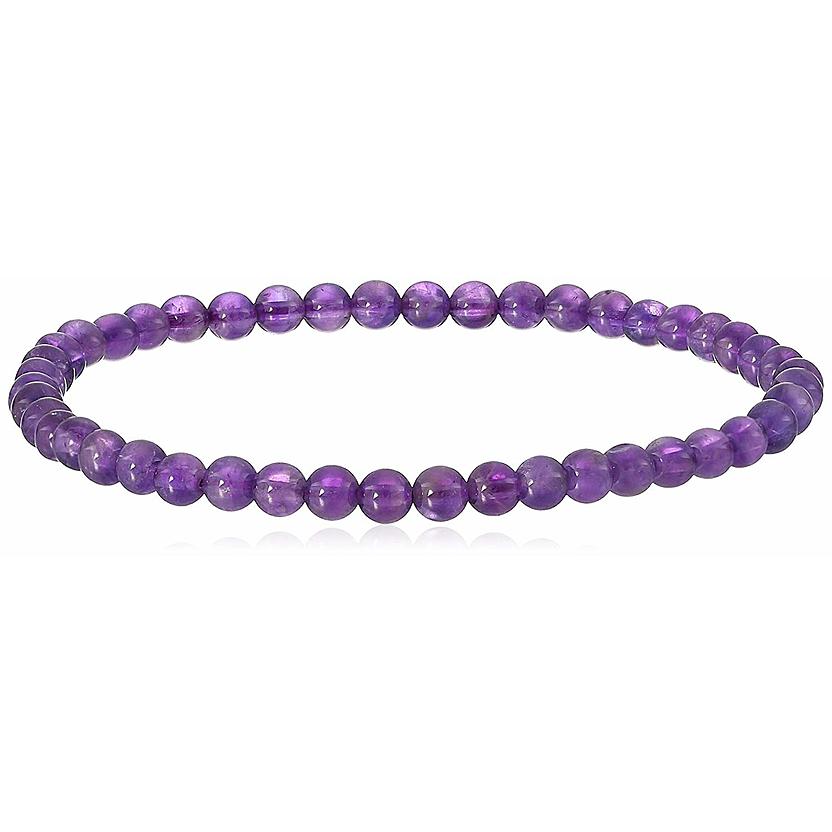 Cast a Stone: Amethyst is a calming stone that is beneficial for those experiencing stress.  It is a stone that provides tranquility, balance, and peace. Amethyst activates strong healing powers and strengthens the immune system.  It is a serenity stone that can be used to dispel fear and anxiety, bringing the wearer emotional stability and strength.  Amethyst can also be very helpful for those with addictive issues.
