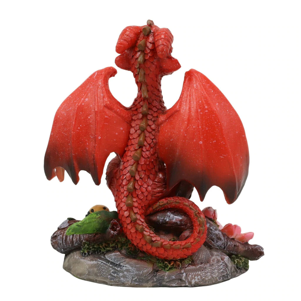 Apple Dragon Statue