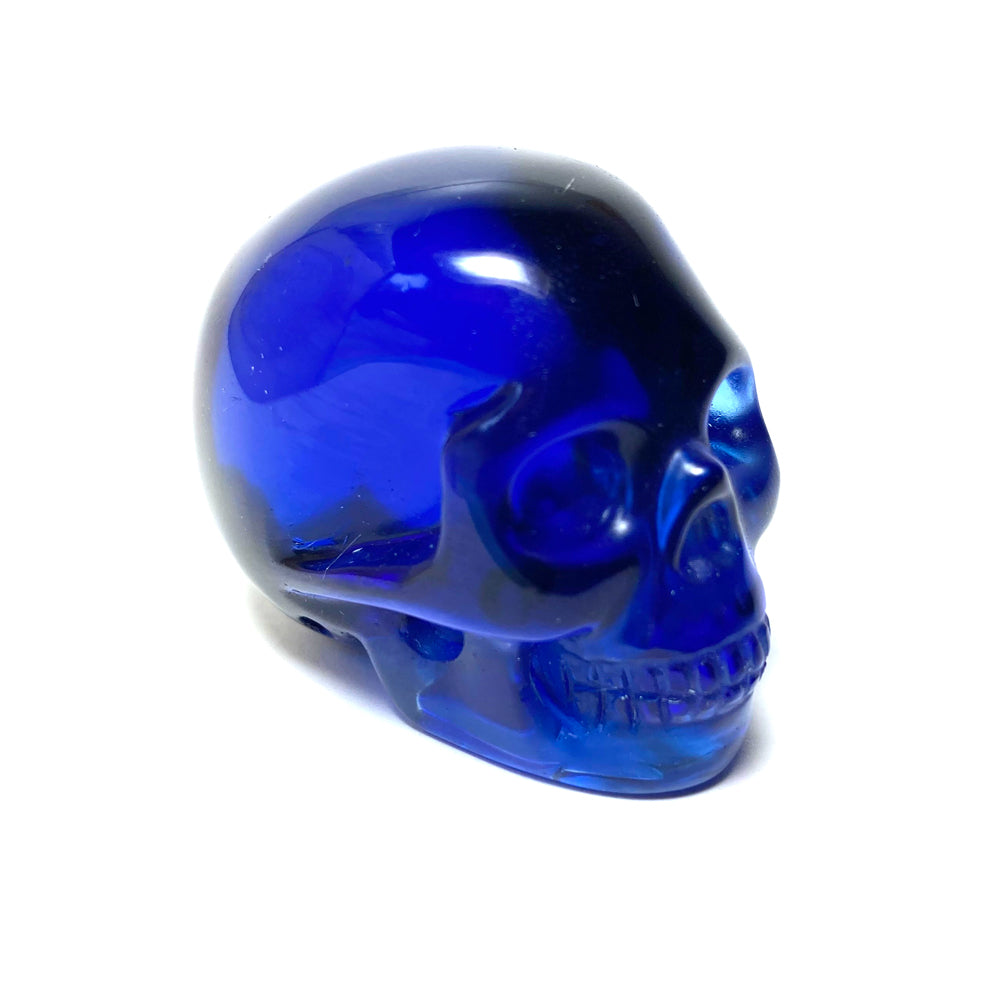 Gemstone Crystal Skull - 2" Assorted Stone Choices!