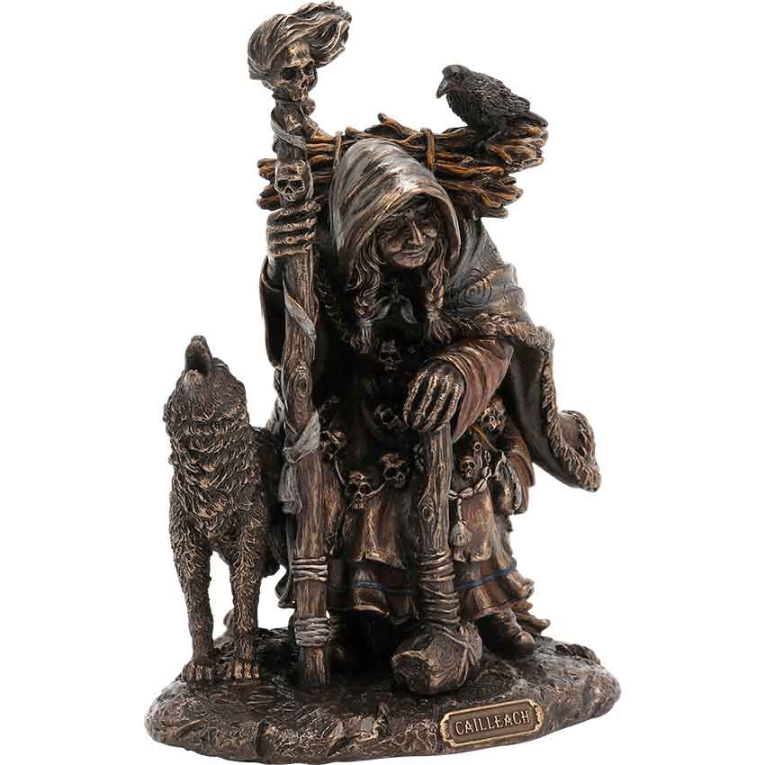 Celtic Cailleach Nan Cruachan Statue