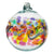 Colour Wave | Desert Flower 6" Hand-blown Art Glass Ornament
