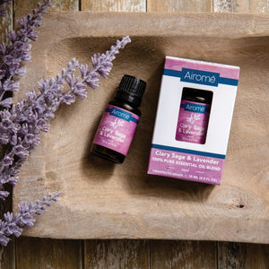 Clary Sage & Lavender Essential Oil Blend 15 mL