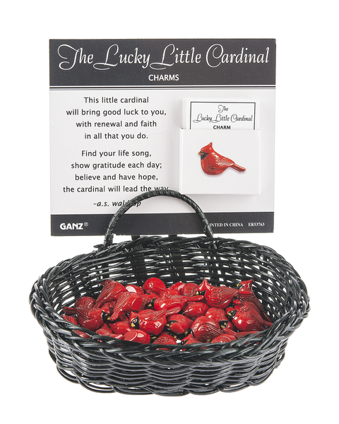 Little Red Cardinal Token Charm
