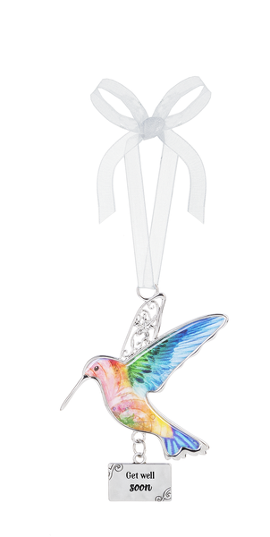 Ornament - Hummingbird - Get well soon