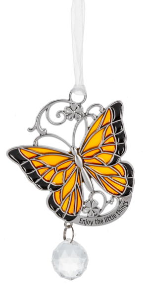 Enjoy the little things - Butterfly Ornament