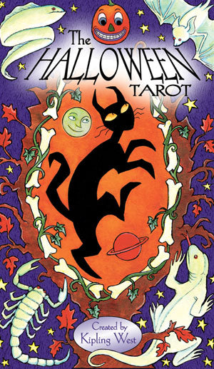 The Halloween Tarot by Karin Lee - Cast a Stone