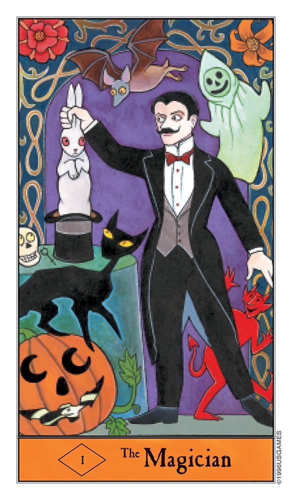Halloween Tarot in Tin Box