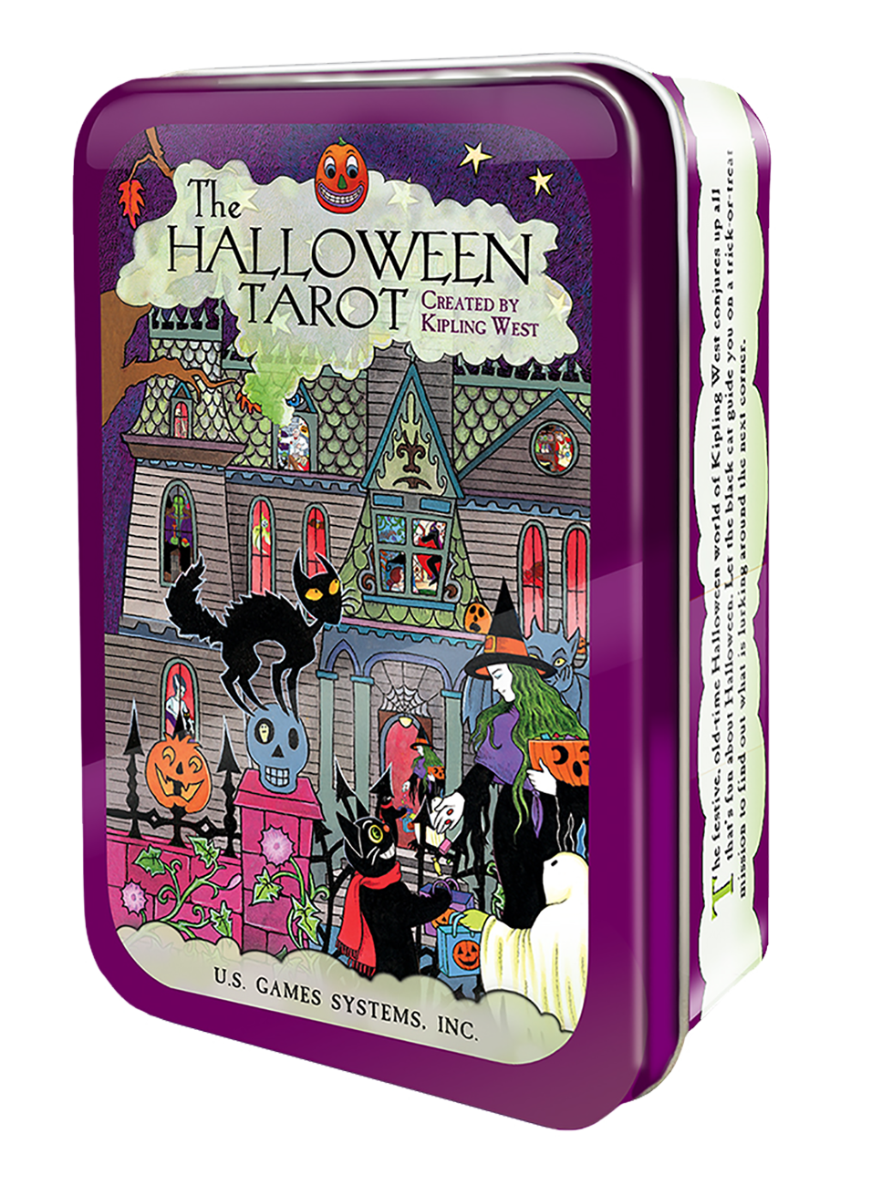 Halloween Tarot in Tin Box