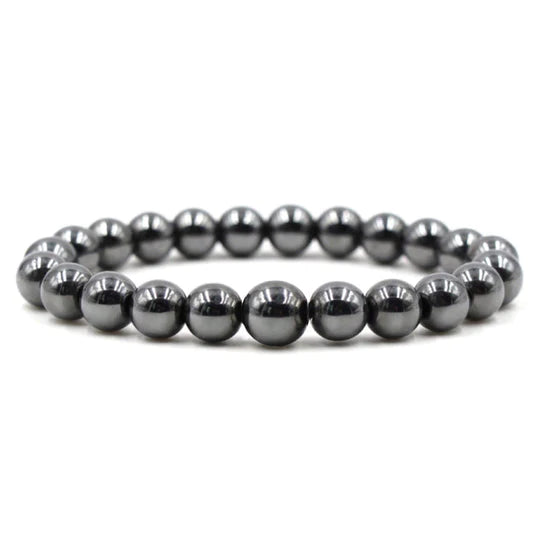 Hematite is known as a &quot;stone for the mind&quot;. It brings mental organization and is very grounding and calming. It helps with original thinking, logical thinking, and mathematics. It decreases negativity and can help balance the body/mind/spirit.