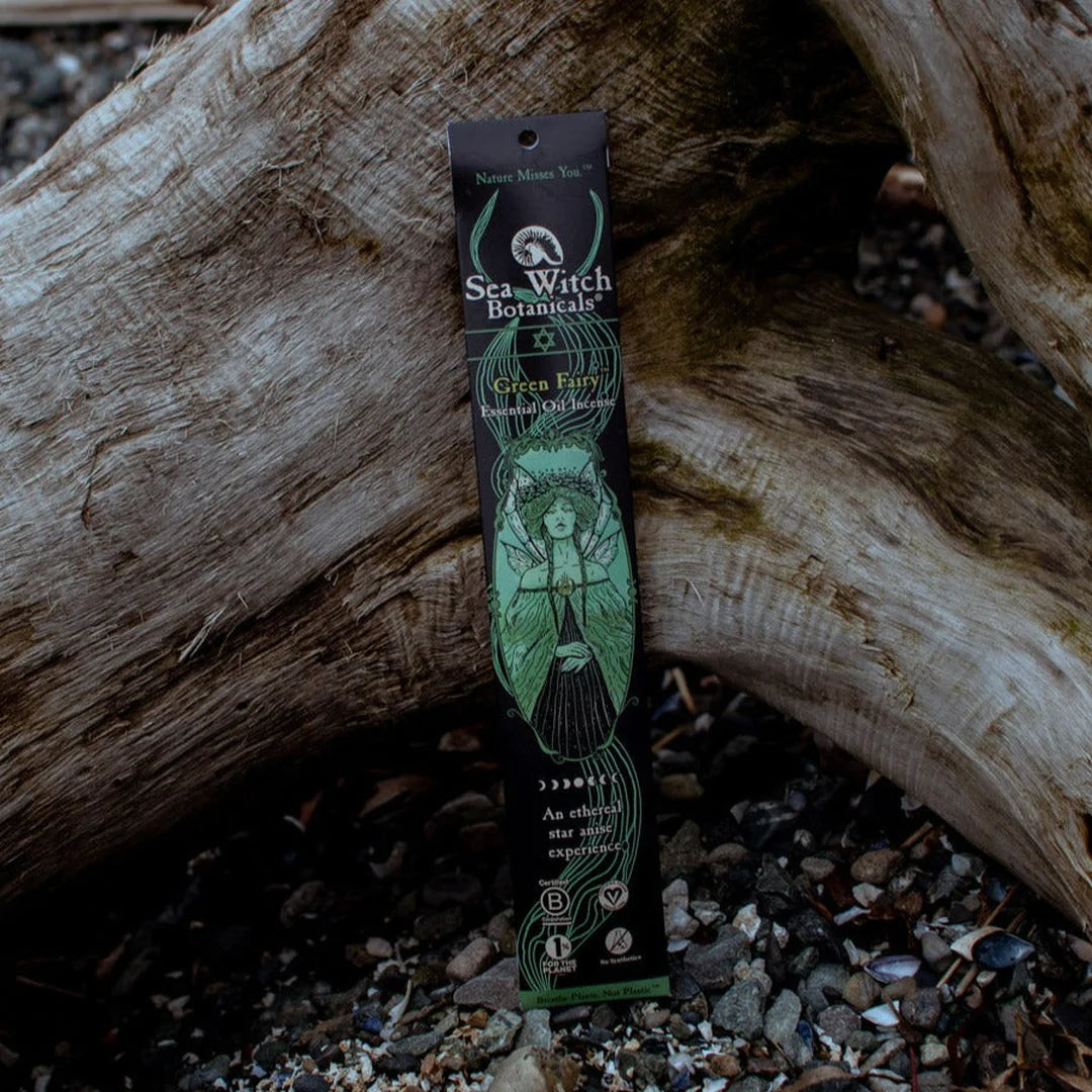 Green Fairy Incense: - With All-natural Star Anise Essential Oil