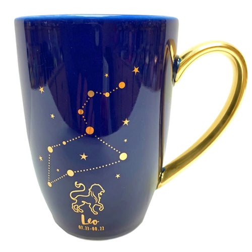 Zodiac Constellations Mug Assortment with Gold Detailing