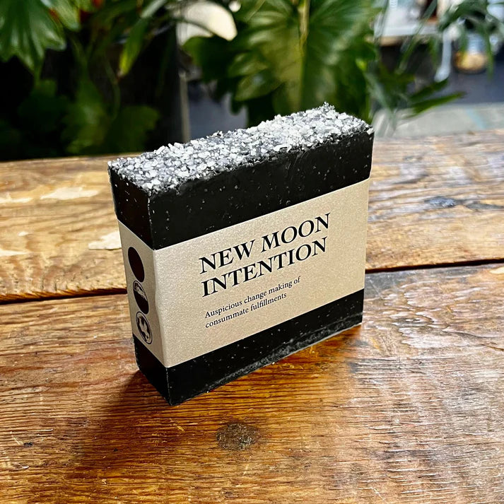 New Moon Charcoal Goat's Milk Soap 4oz