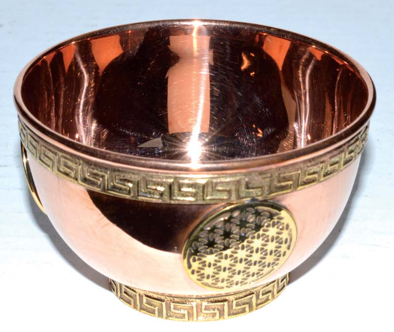 Copper Offering Bowl