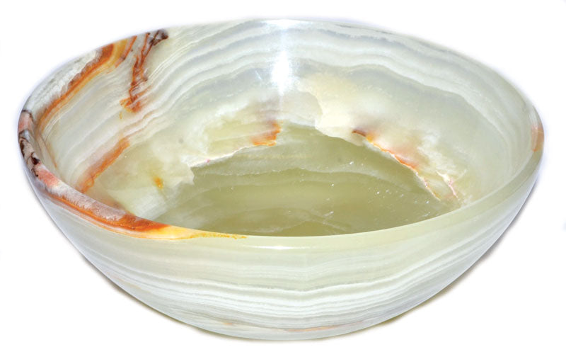 Green Onyx Gemstone Bowl | Inner Strength, Focus &amp;amp; Willpower