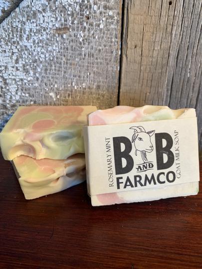 Rosemary Mint Goat Milk Soap