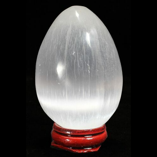 Selenite Egg Polished Gemstone - 2.5&quot;