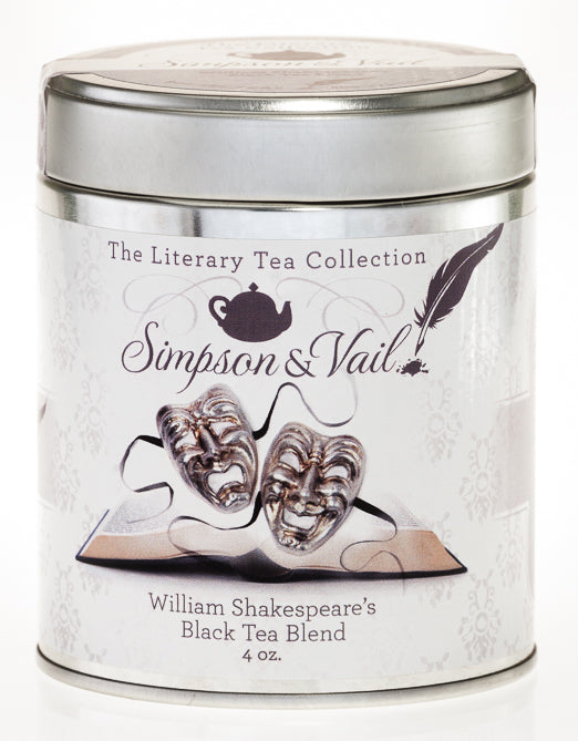 William Shakespeare&#39;s Black Tea Blend - 4oz Tin