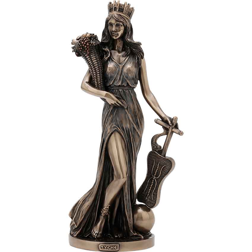 Tyche Goddess of Fortune Statue