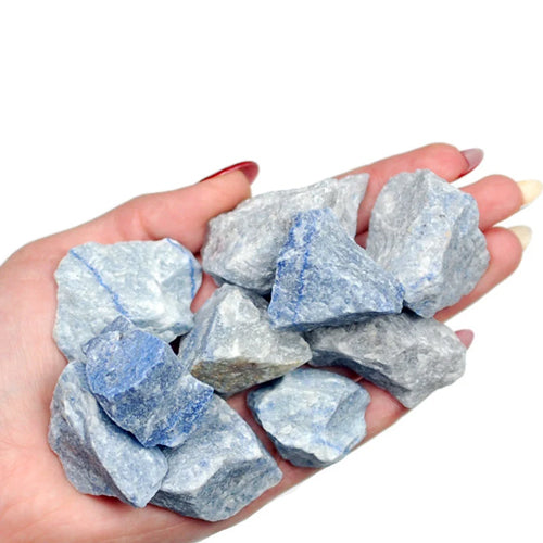 Blue Quartz Natural Gemstone