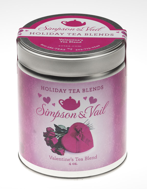 Valentine's Black Tea Blend 4 oz tin
