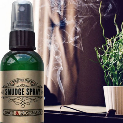 Smudge Spray: Sage and Rosemary - Cast a Stone