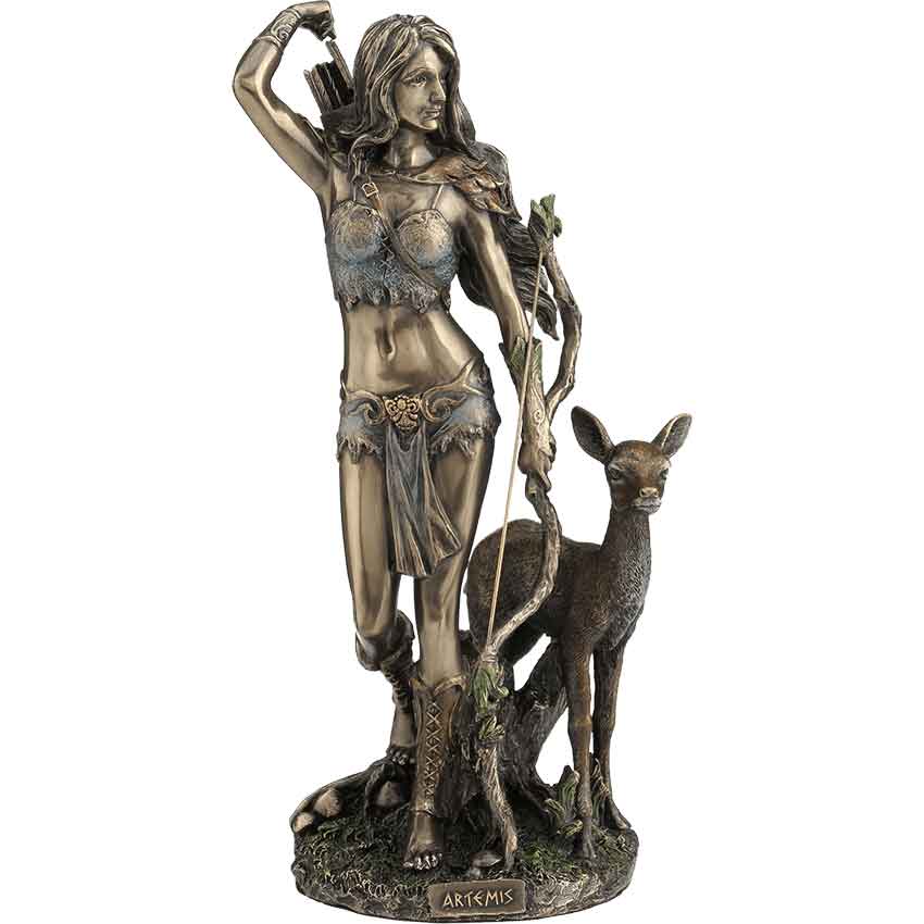 Artemis of the Hunt Statue