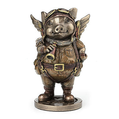 Steampunk Aviator Flying Piggy