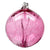 Olde English Witch Ball | Cranberry hand-blown Art Glass Ornament