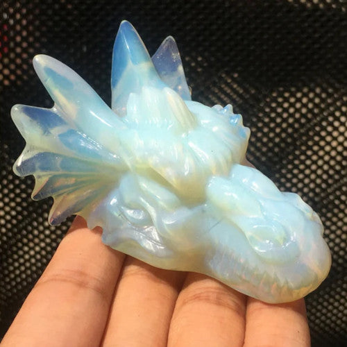 Gemstone Dragon Skull