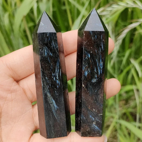 Astrophyllite Polished Gemstone Point